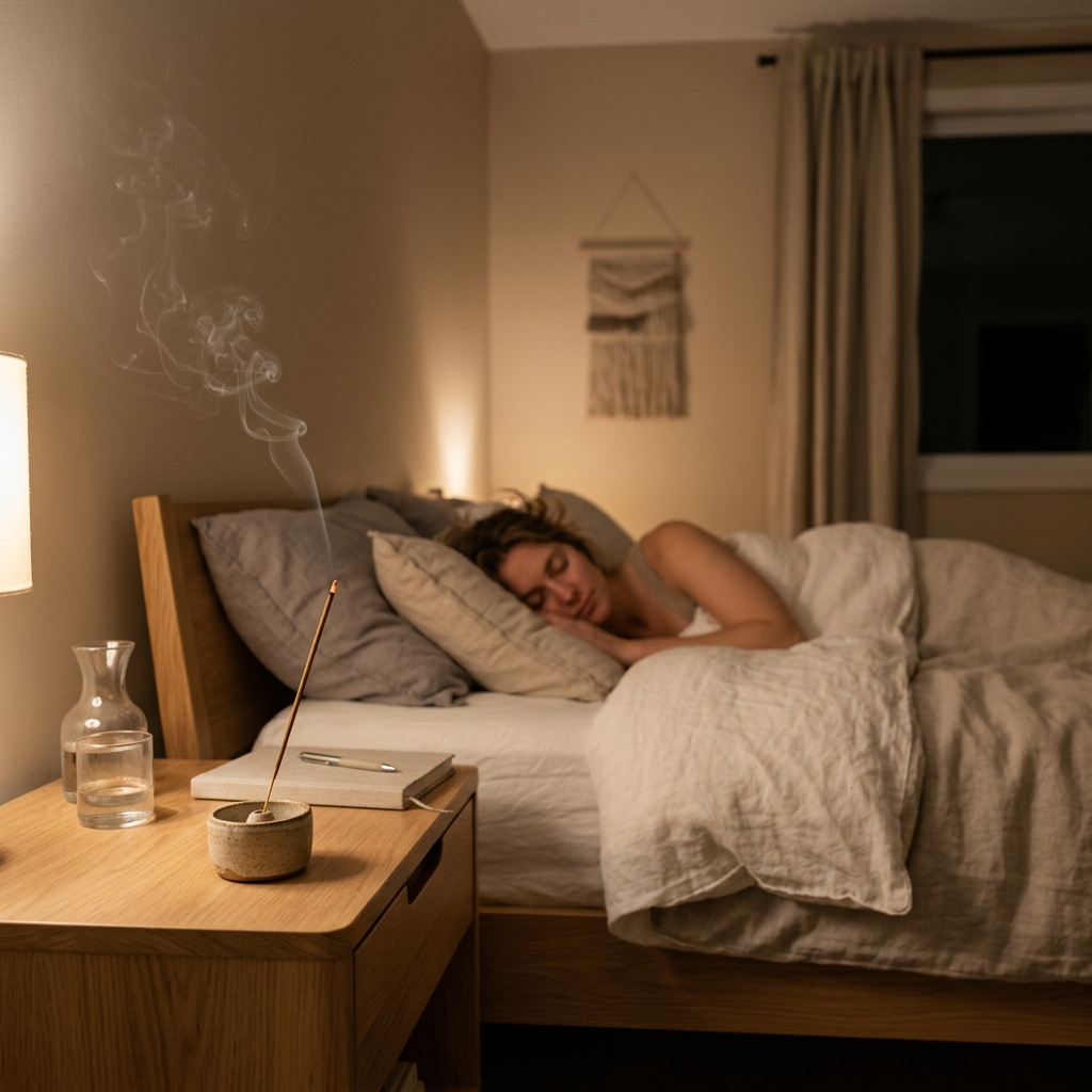 Best Incense for Sleep: Top Scents for Deep Relaxation & Better Night Rest — blog post cover, Vismay