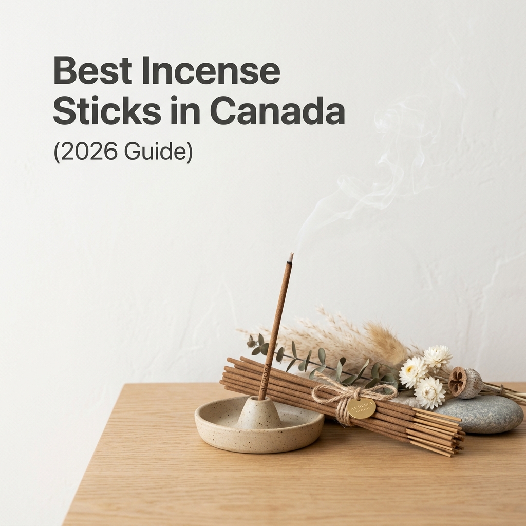 Best Incense Sticks in Canada (2026): Top Charcoal-Free Picks for Relaxation — blog post cover, Vismay