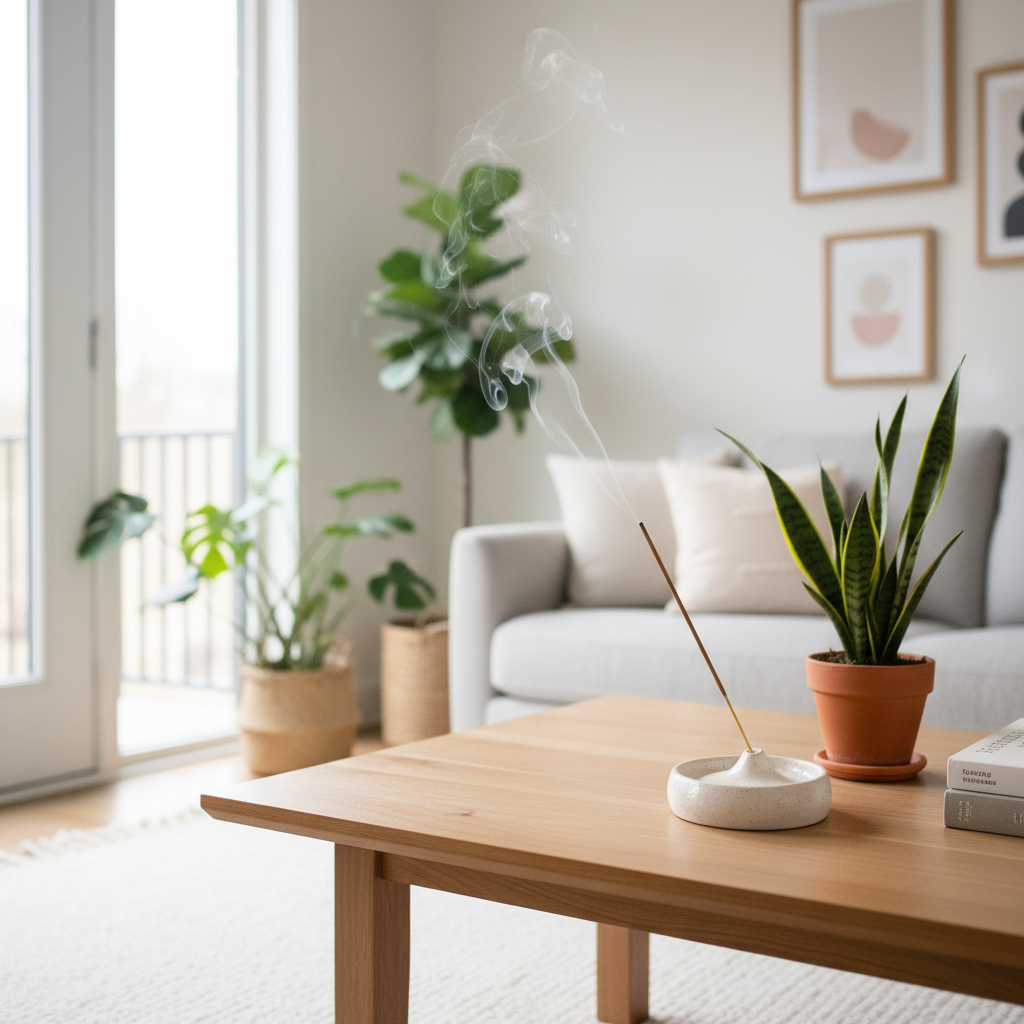 Charcoal-Free Incense: Why It Creates a Cleaner and More Natural Experience — blog post cover, Vismay