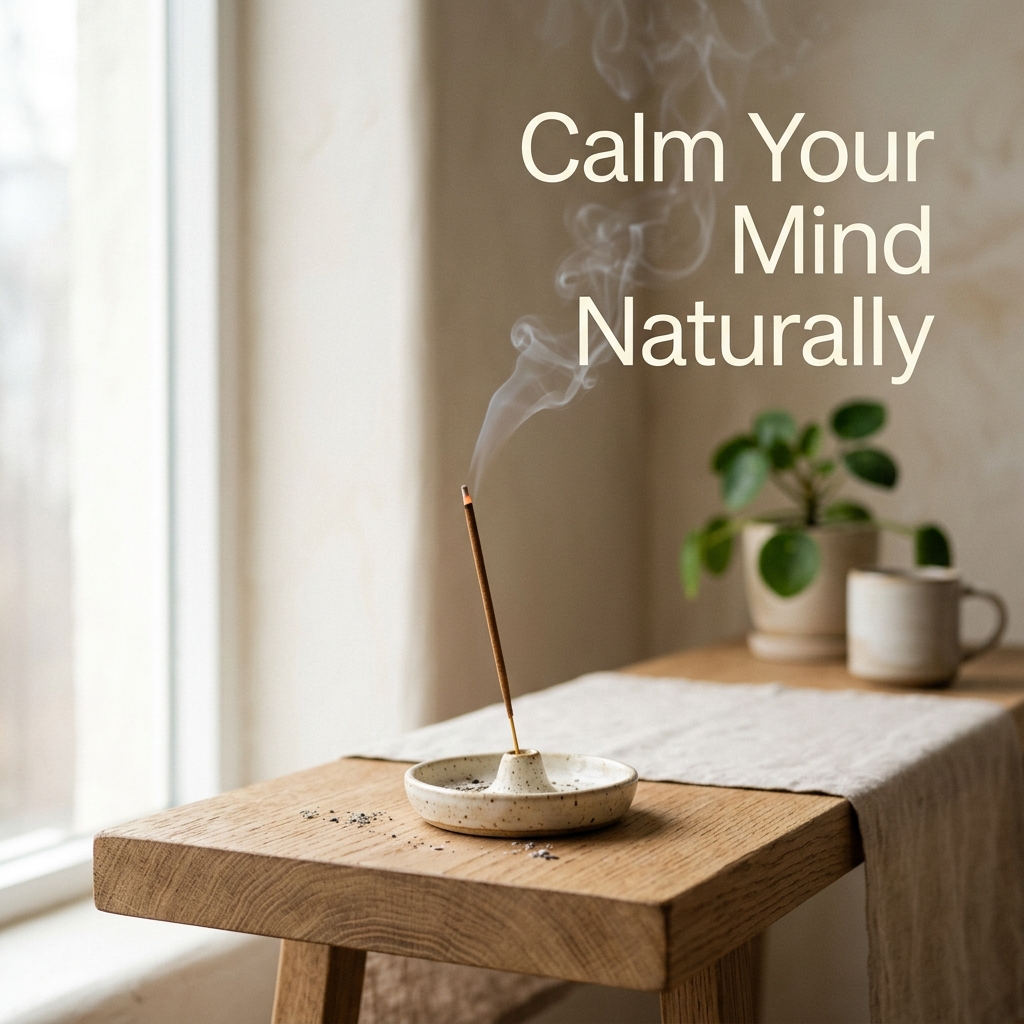 incense for anxiety relief at home