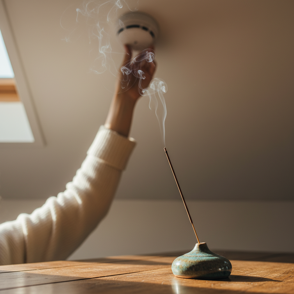 Do Incense Sticks Set Off Smoke Alarms? What You Need to Know — incense guide article, Vismay