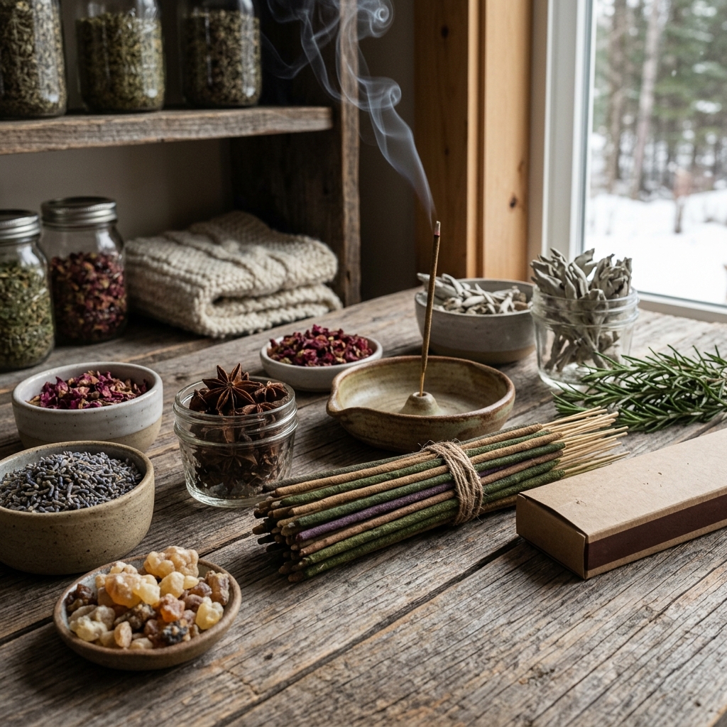 Plant-based incense sticks — ingredients and clean-burning incense guide in Canada, Vismay