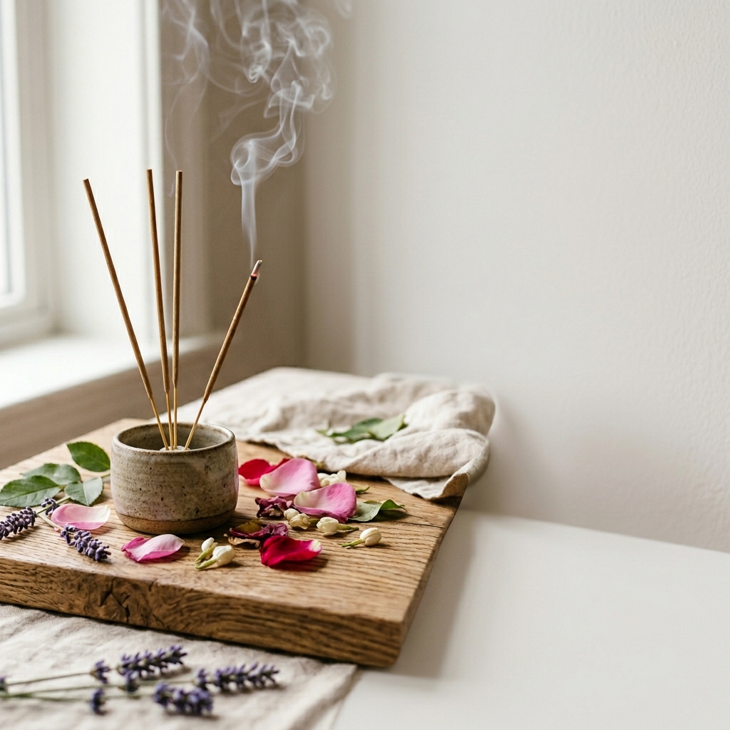 Vismay floral incense sticks—delicate natural fragrances for a calm, refreshing space