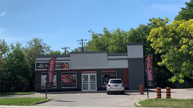 Aroma Indian Grocers storefront in Aurora, Ontario