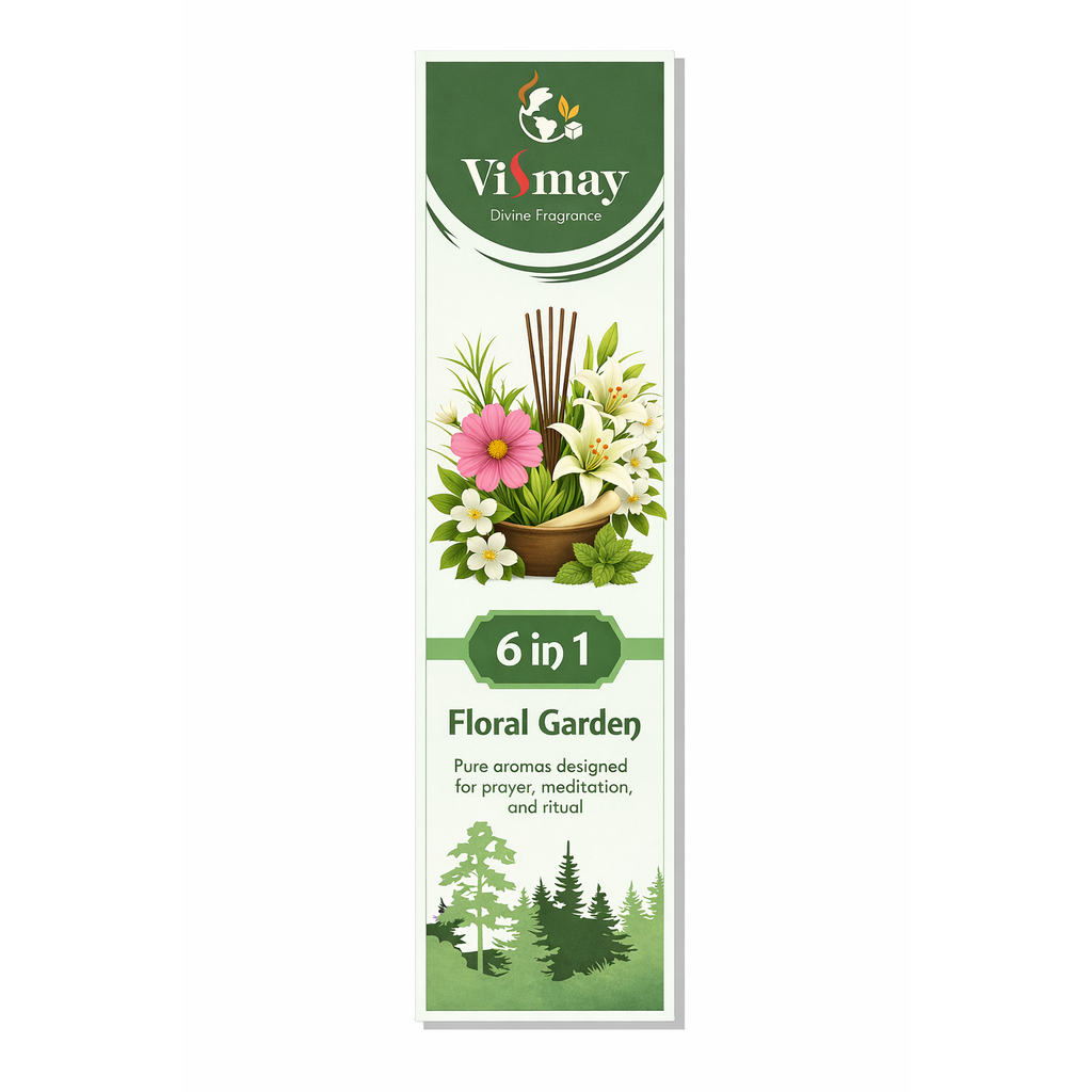 6 in 1 Floral Garden combo pack