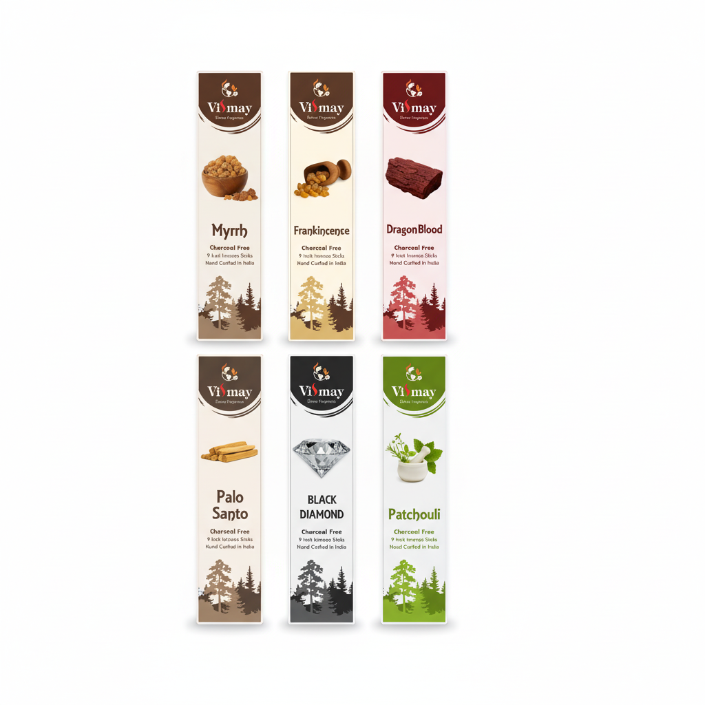 Earth & Smoke combo box — myrrh frankincense dragon blood palo santo and more