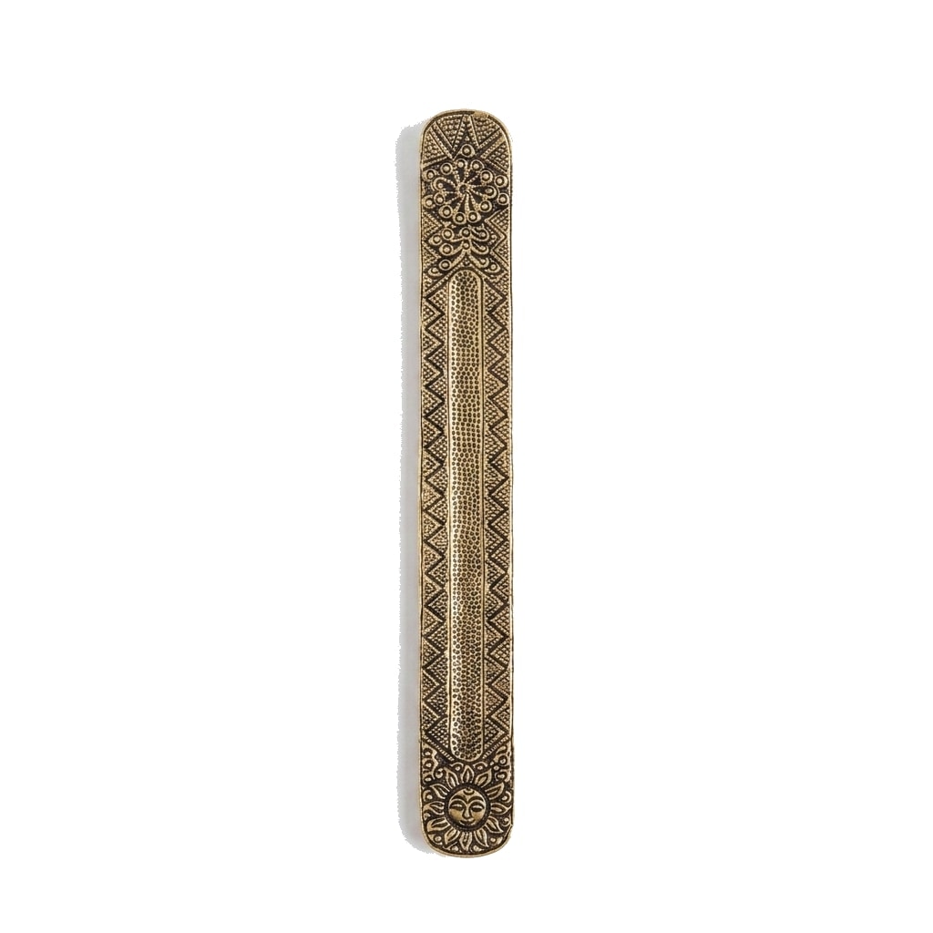 Solaris Metal Incense Holder — Gold main product view