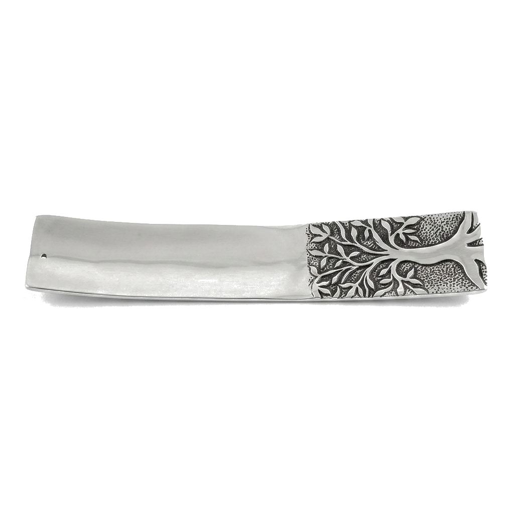 Tree of Life Metal Incense Holder (Long)