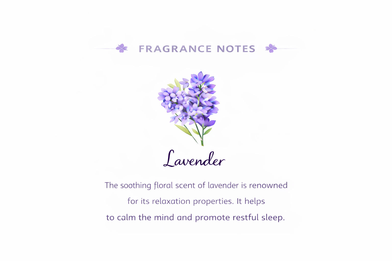 Lavender incense sticks