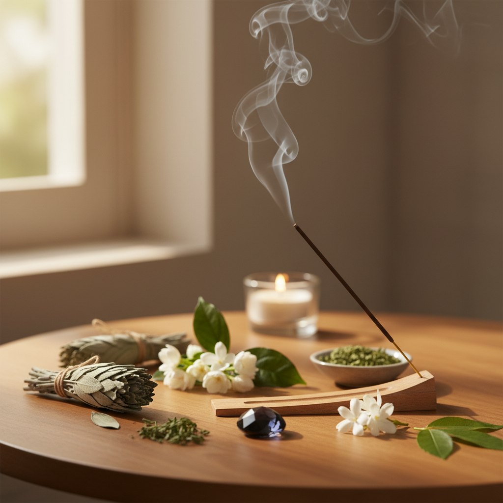 Mystic Herbs incense — clarity, focus, and calm