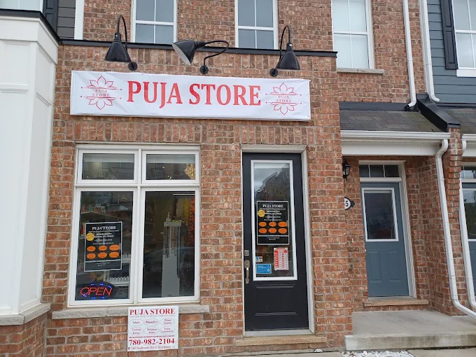 Puja Store storefront in Kitchener, Ontario